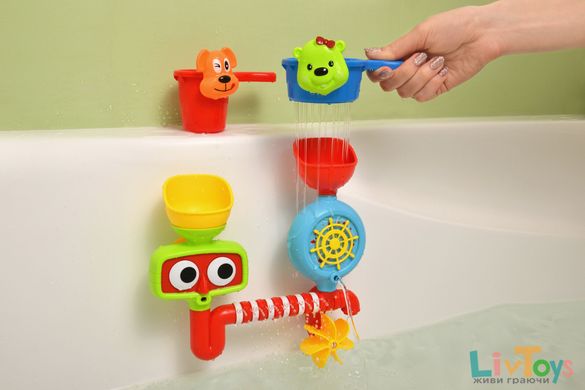 Игрушки для ванной Puzzle Water Fall с аксессуарами 9905Ut