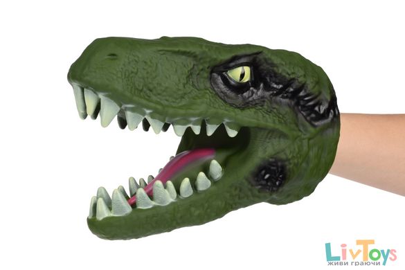 Іграшка-рукавичка Same Toy Dino Animal Gloves Toys салатовий AK68622-1Ut1