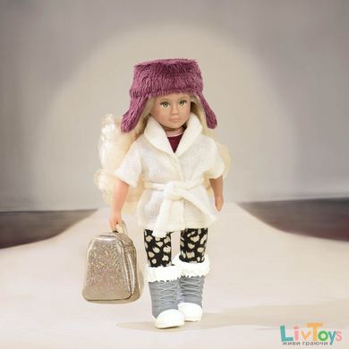 Набір одягу для ляльок LORI Теплий жакет з шапкою LO30006Z