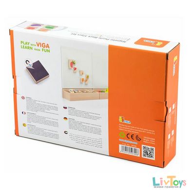 Магнітні пазли Viga Toys Фрукти, 32 ел. (50700FSC)