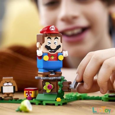 Конструктор LEGO Super Mario Дом подарков Йоши дополнительный набор 246 деталей (71406)