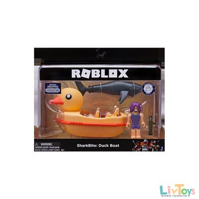 Набор Jazwares Roblox Feature Vehicle SharkBite: Duck Boat W2