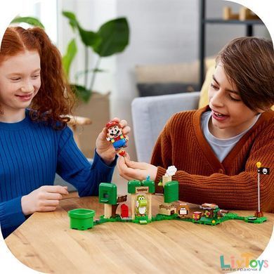 Конструктор LEGO Super Mario Дом подарков Йоши дополнительный набор 246 деталей (71406)