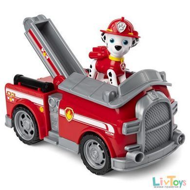 Игровой набор Paw Patrol Пожарный автомобиль с водителем Маршалом (SM16775/9917)