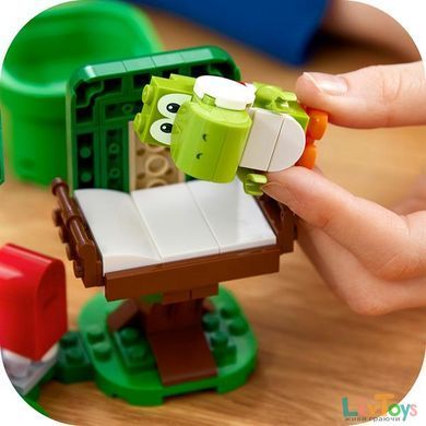 Конструктор LEGO Super Mario Дом подарков Йоши дополнительный набор 246 деталей (71406)
