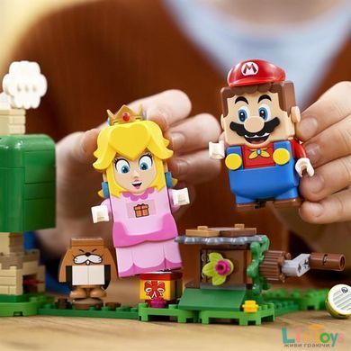 Конструктор LEGO Super Mario Дом подарков Йоши дополнительный набор 246 деталей (71406)