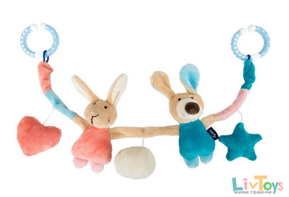 Іграшка-підвіска для візочка Кролики 41872SK