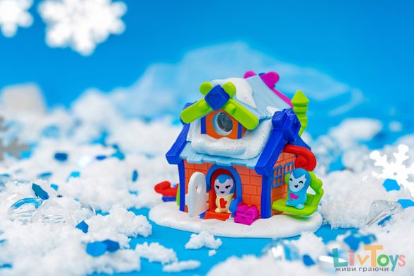 Игровая фигурка Jazwares Nanables Small House Зимний чудесный, Лыжный домик Тайник