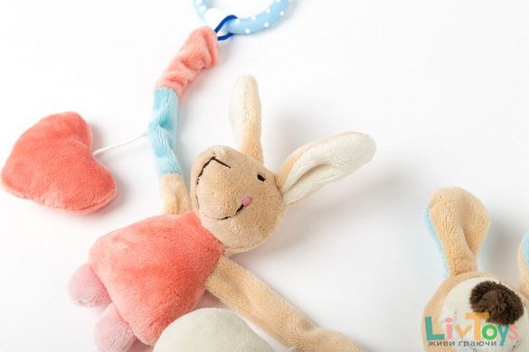 Іграшка-підвіска для візочка Кролики 41872SK