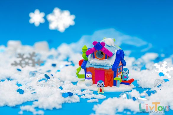 Игровая фигурка Jazwares Nanables Small House Зимний чудесный, Лыжный домик Тайник