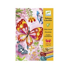 Художественный комплект рисования блестками блестящие бабочки Djeco (DJ09503)