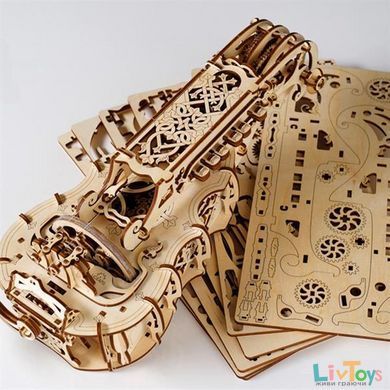 Деревянный механический 3D конструктор Ugears Харди-Гарди (70030)