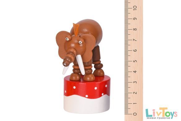 Игрушка goki нажми и тряси Слон 53948G-3