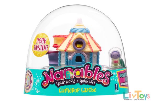 Игровая фигурка Jazwares Nanables Small House Городок сладостей, Конфетный домик