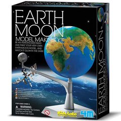 Модель Земля-Луна своими руками для детей 4M (00-03241)