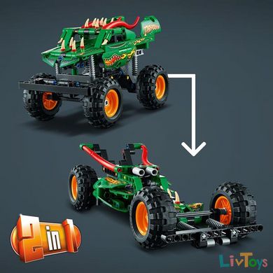 Конструктор LEGO Technic Monster Jam Dragon 217 деталей (42149)