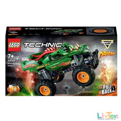 Конструктор LEGO Technic Monster Jam Dragon 217 деталей (42149)