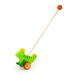 Деревянная каталка Viga Toys Динозаврик (50963)