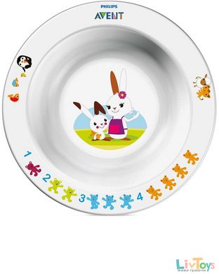 Детская глубокая тарелка Avent 6+ SCF706 / 00