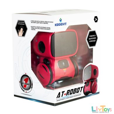 Інтерактивний робот з голосовим керуванням – AT-ROBOT (червоний озвуч. рос.)