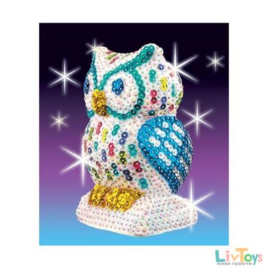 Набор для творчества Sequin Art 3D New Owl SA1409