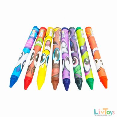Набір ароматних воскових олівців-міні - ДРУЖНЯ КОМПАНІЯ (8 кольорів)