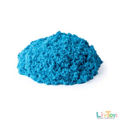 Пісок для дитячої творчості - KINETIC SAND COLOUR (синій, 907 g)