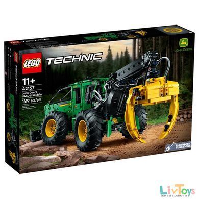 Конструктор LEGO Technic Трелювальний трактор John Deere 948L-II 1492 деталей (42157)