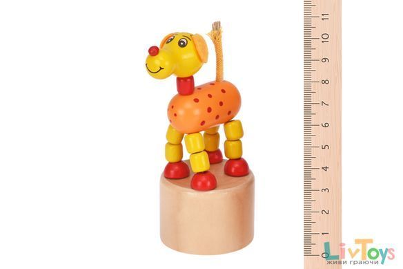 Игрушка goki нажми и тряси Собачка 53959G-4