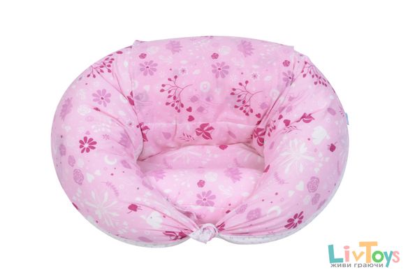 Подушка для беременных и для кормления Nuvita 10 в 1 DreamWizard Розовая NV7100Pink
