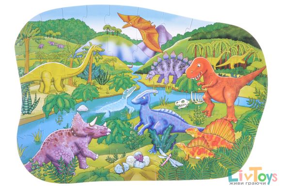 Пазл Same Toy Крупные динозавры 2205Ut