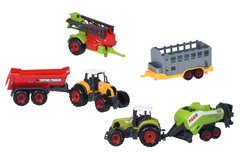 Набор машинок Same Toy Farm Трактор с прицепом (3 ед.) SQ90222-3Ut
