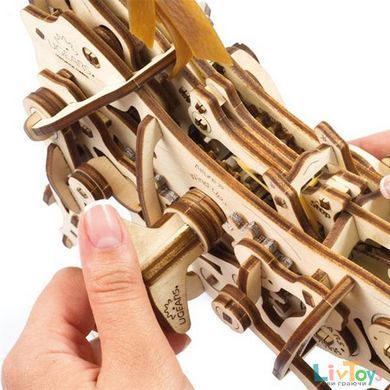 Деревянный механический 3D конструктор Ugears Лошадь-Механоид (70054)