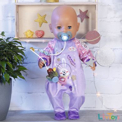 Интеракт.пустышка для куклы BABY BORN серии "День Рождения" -ВОЛШЕБНАЯ ПУСТЫШКА (свет,звук,для 43cm)