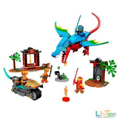 Конструктор LEGO NINJAGO Храм ніндзя-дракона 161 деталь (71759)