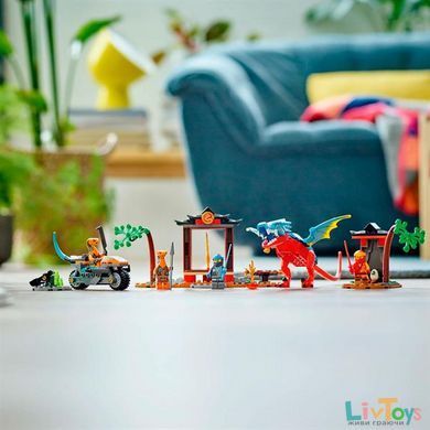 Конструктор LEGO NINJAGO Храм ніндзя-дракона 161 деталь (71759)