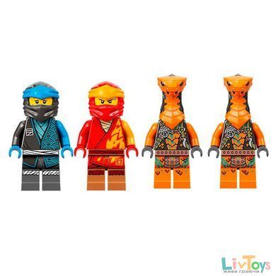 Конструктор LEGO NINJAGO Храм ніндзя-дракона 161 деталь (71759)