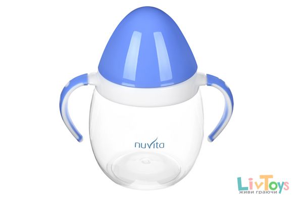 Набор для кормления Nuvita 6м + Голубой 3 предмета NV1491Blue