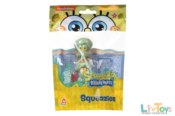 Игровая фигурка-сквиш SpongeBob Squeazies Squidward