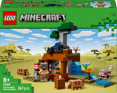 Конструктор LEGO Minecraft Шахтная экспедиция Броненосец 247 деталей (21269)