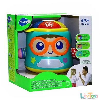 Інтерактивна іграшка-нічник Hola Toys Щасливий малюк (3122)