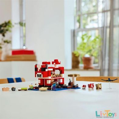 Конструктор LEGO Minecraft Грибной дом 500 деталей (21270)