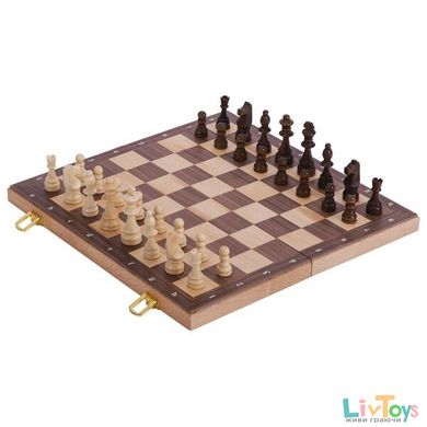 Настольная игра goki Шахматы в деревянном футляре 56922G