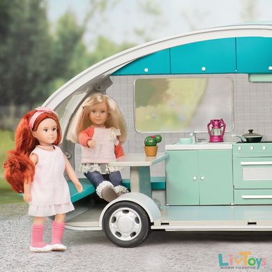 Транспорт для ляльок LORI Кемпер бірюзовий LO37001