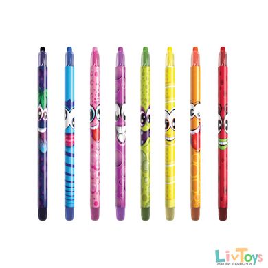 Набор ароматных восковых карандашей для рисования - РАДУГА (8 цветов)