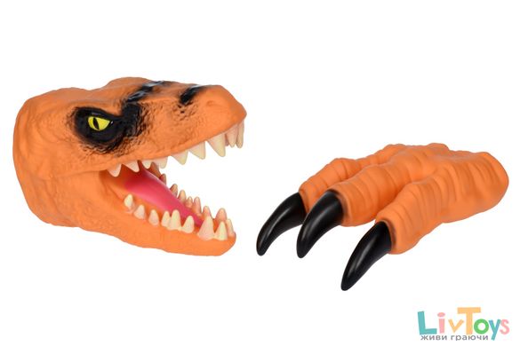 Ігровий набір Same Toy Dino Animal Gloves Toys помаранчевий AK68623Ut-3
