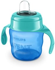 Чашка-непроливайка Avent з м'яким носиком блакитна 200 мл 6+ 1 шт. SCF551/05