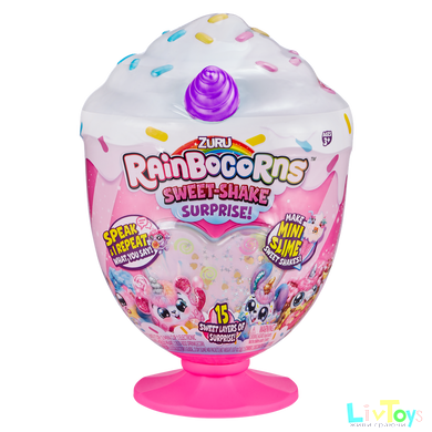 М'яка іграшка-сюрприз Rainbocorn-A (серія Sweet Shake) (9212A)