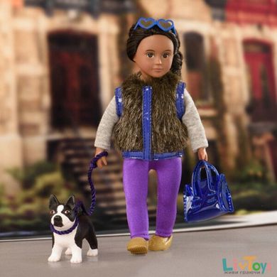 Лялька LORI 15 см Ілісса і собака тер'єр Індіана LO31016Z