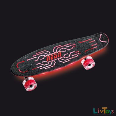 Скейтборд Neon Hype Червоний N100788